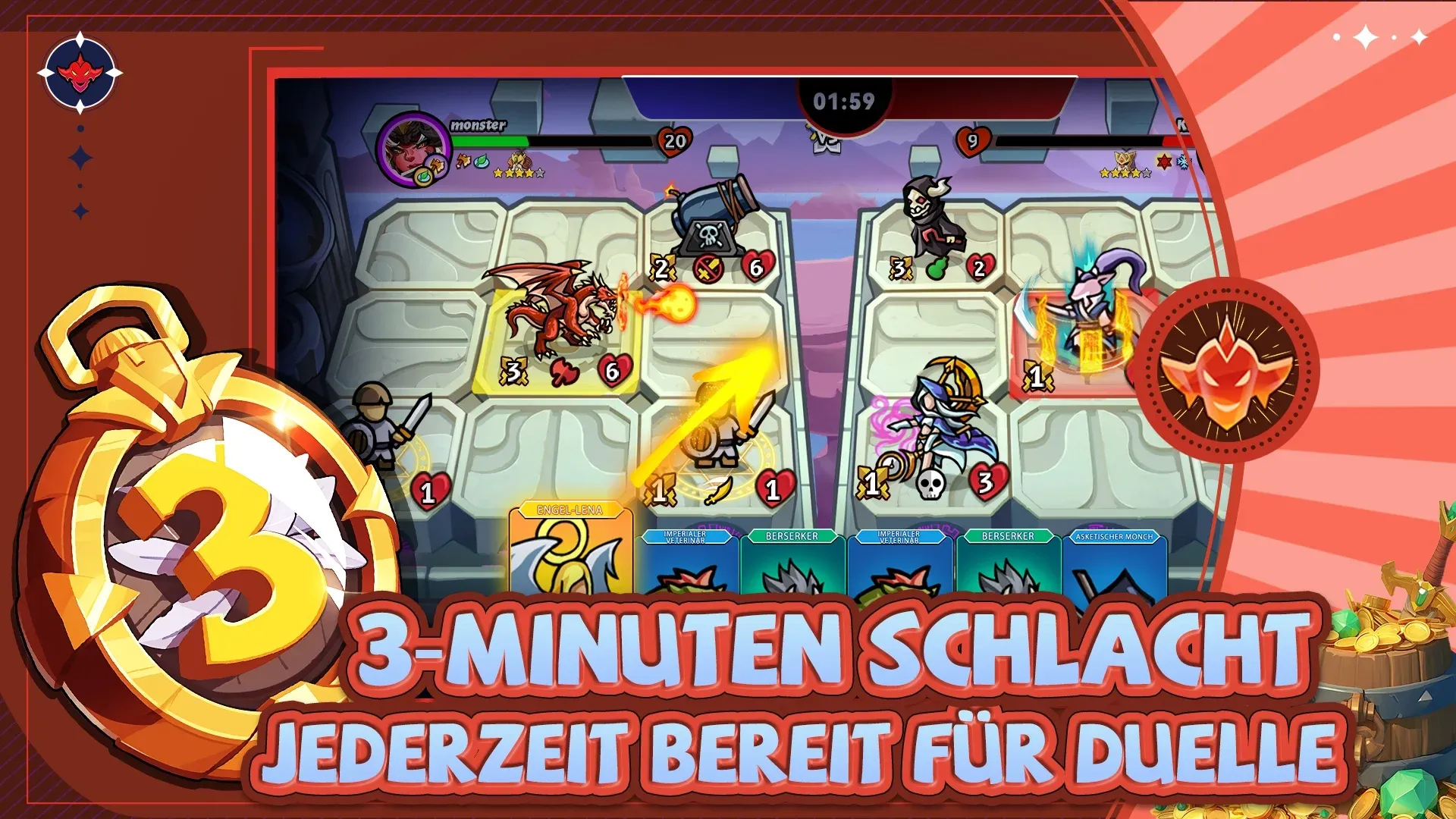 Screenshot 1: Intensiver Boxkampf